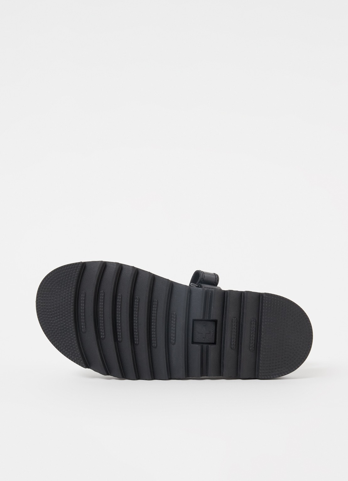 Dr. Martens Vossie sandaal van leer - detail 4 zwart