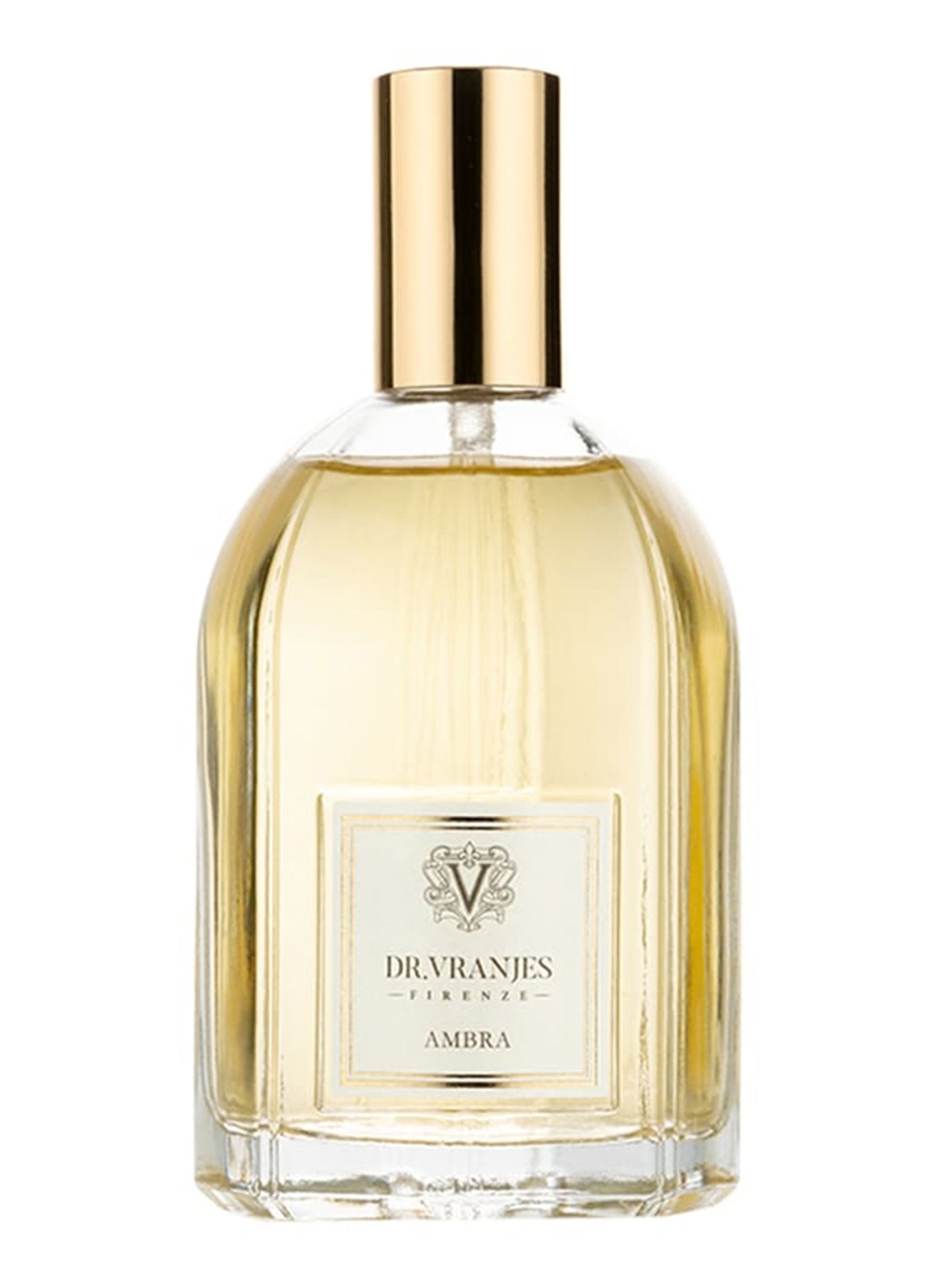 Dr. Vranjes Firenze Ambra geurspray 100 ml - voorkant transparant