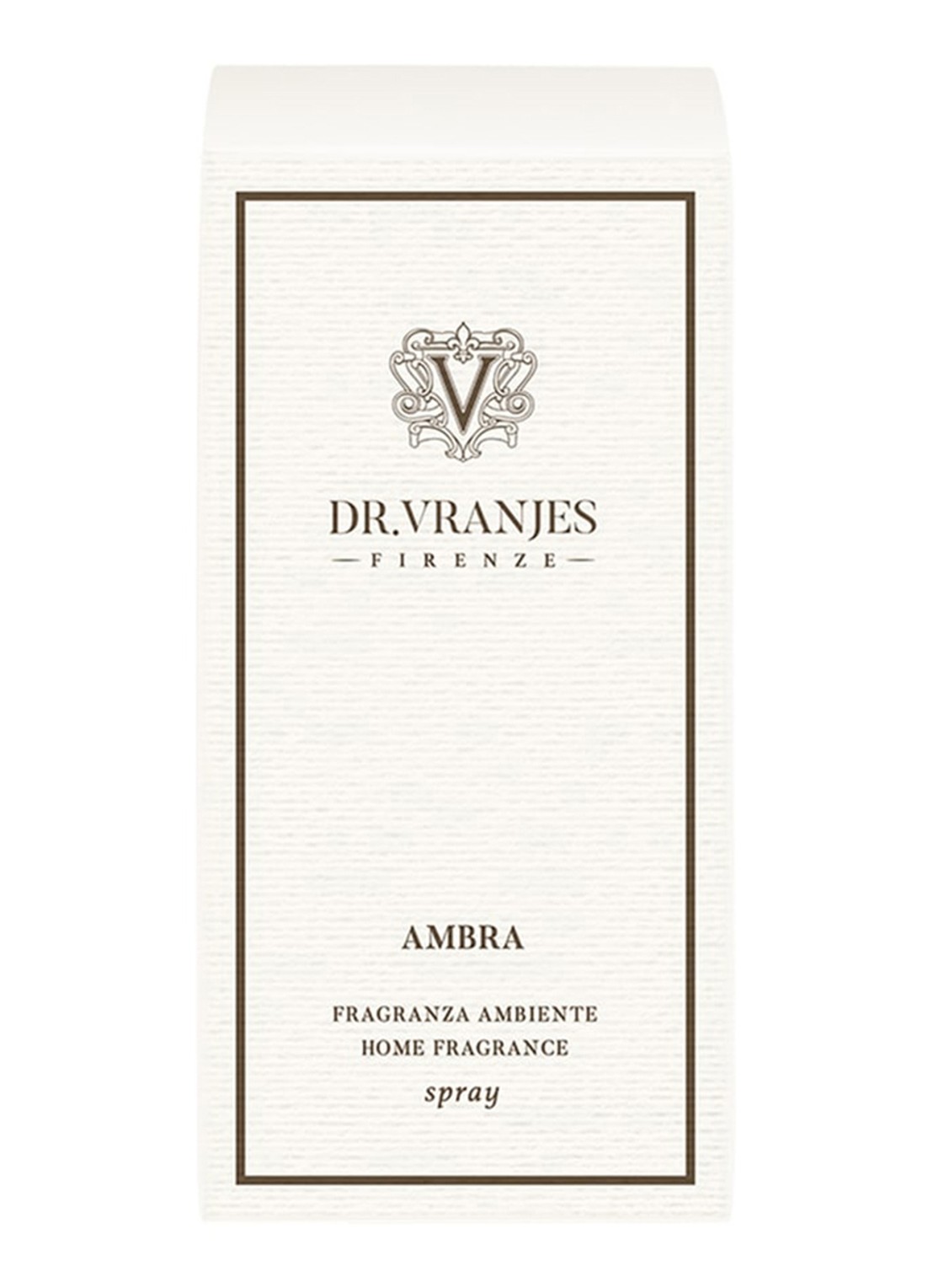 Dr. Vranjes Firenze Ambra geurspray 100 ml - voorkant 2 transparant