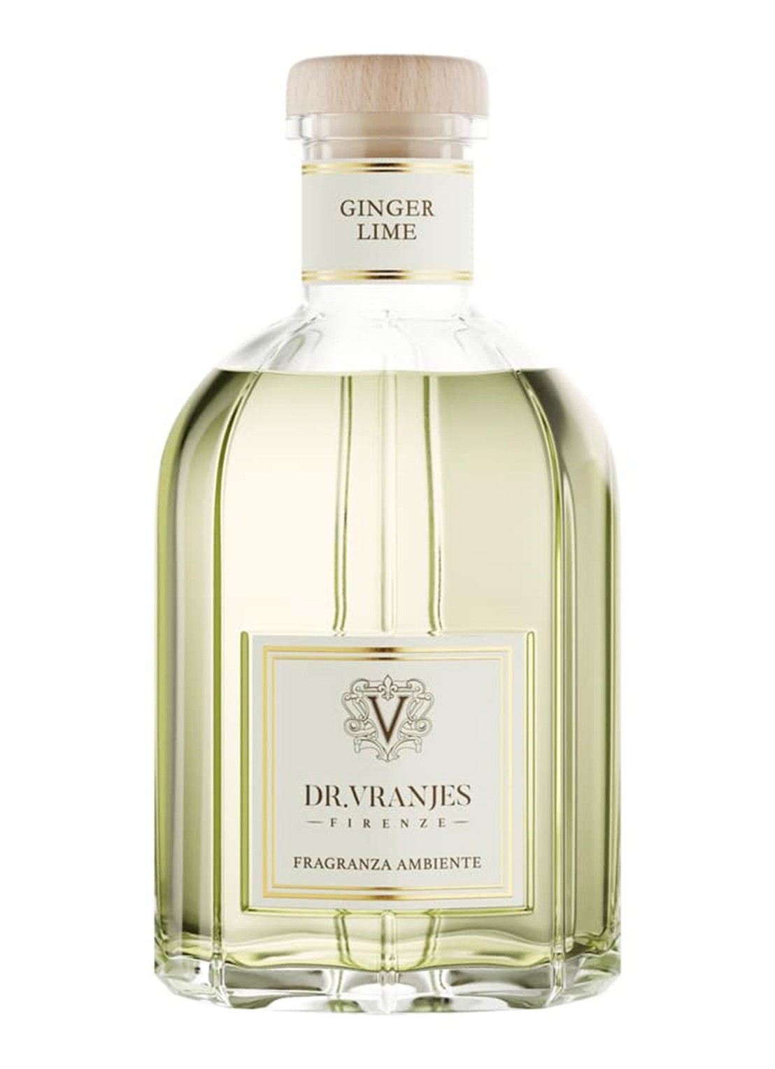 Dr. Vranjes Firenze Ginger Lime geurstokjes 1250 ml - voorkant 2 transparant