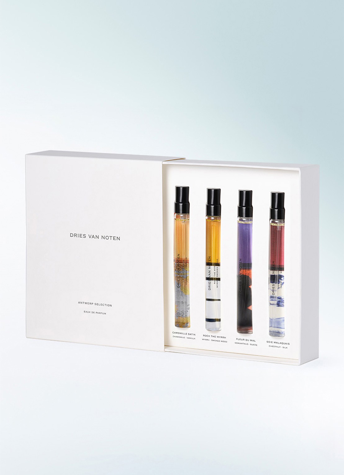 Dries Van Noten Antwerp Selection - travel size parfumset - achterkant undefined