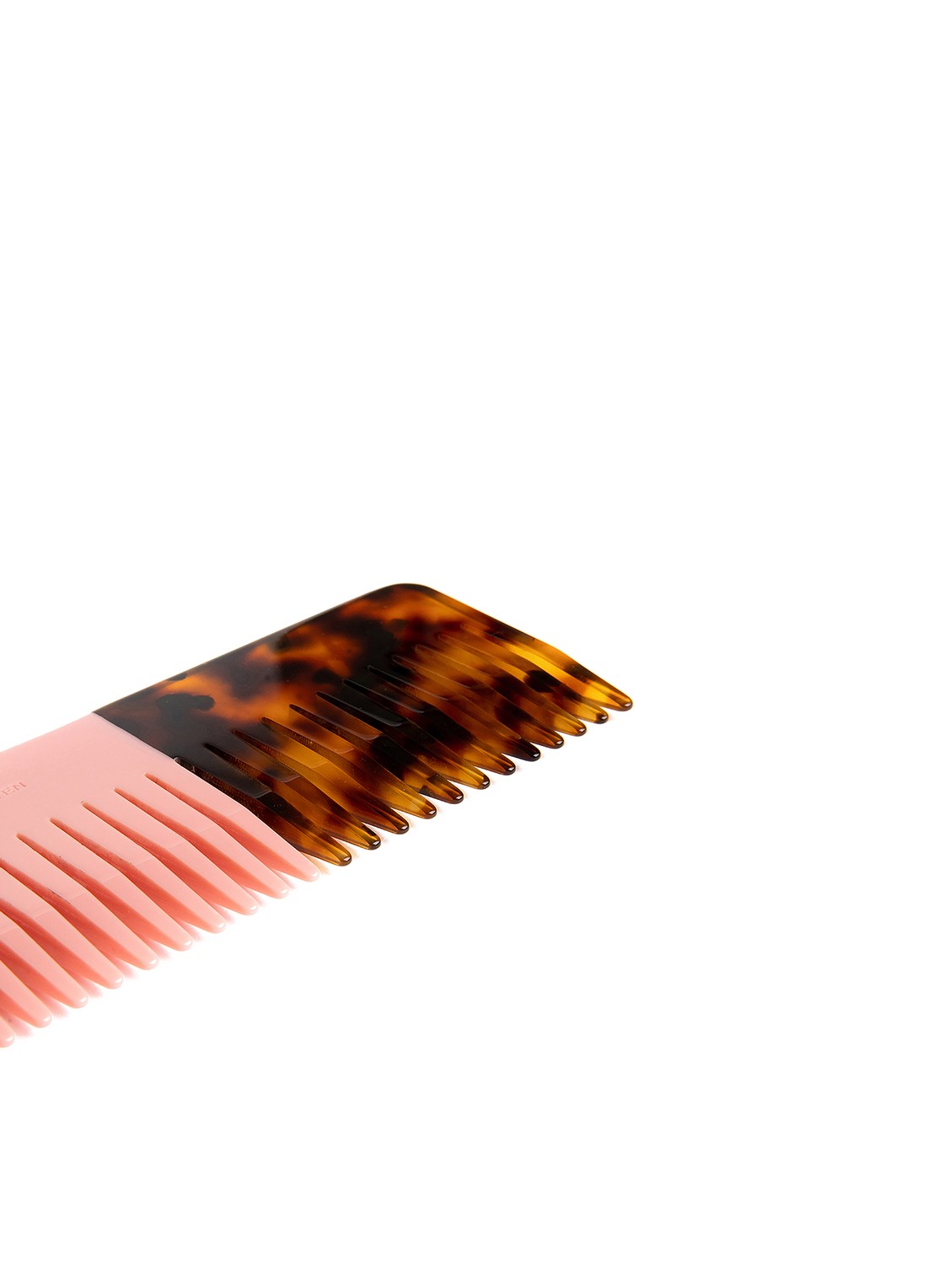 Dries Van Noten Comb Pink - haarkam - voorkant 2 pink