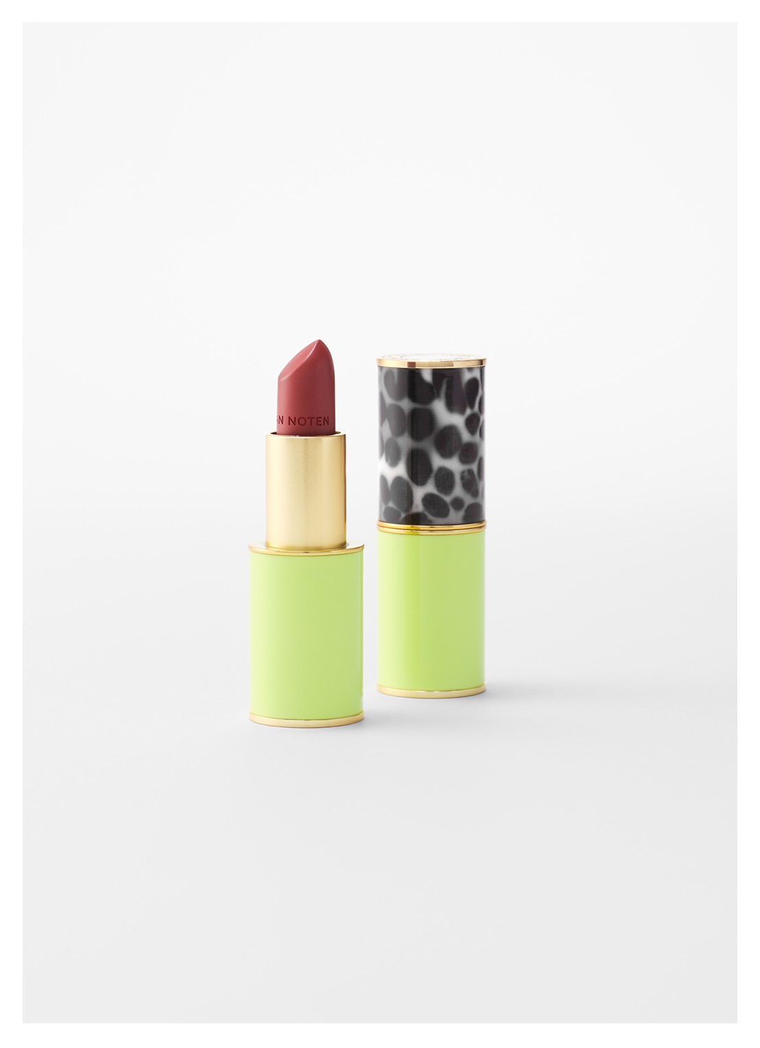 Dries Van Noten Lipstick Case - lege lipstick huls - voorkant 4 neon print