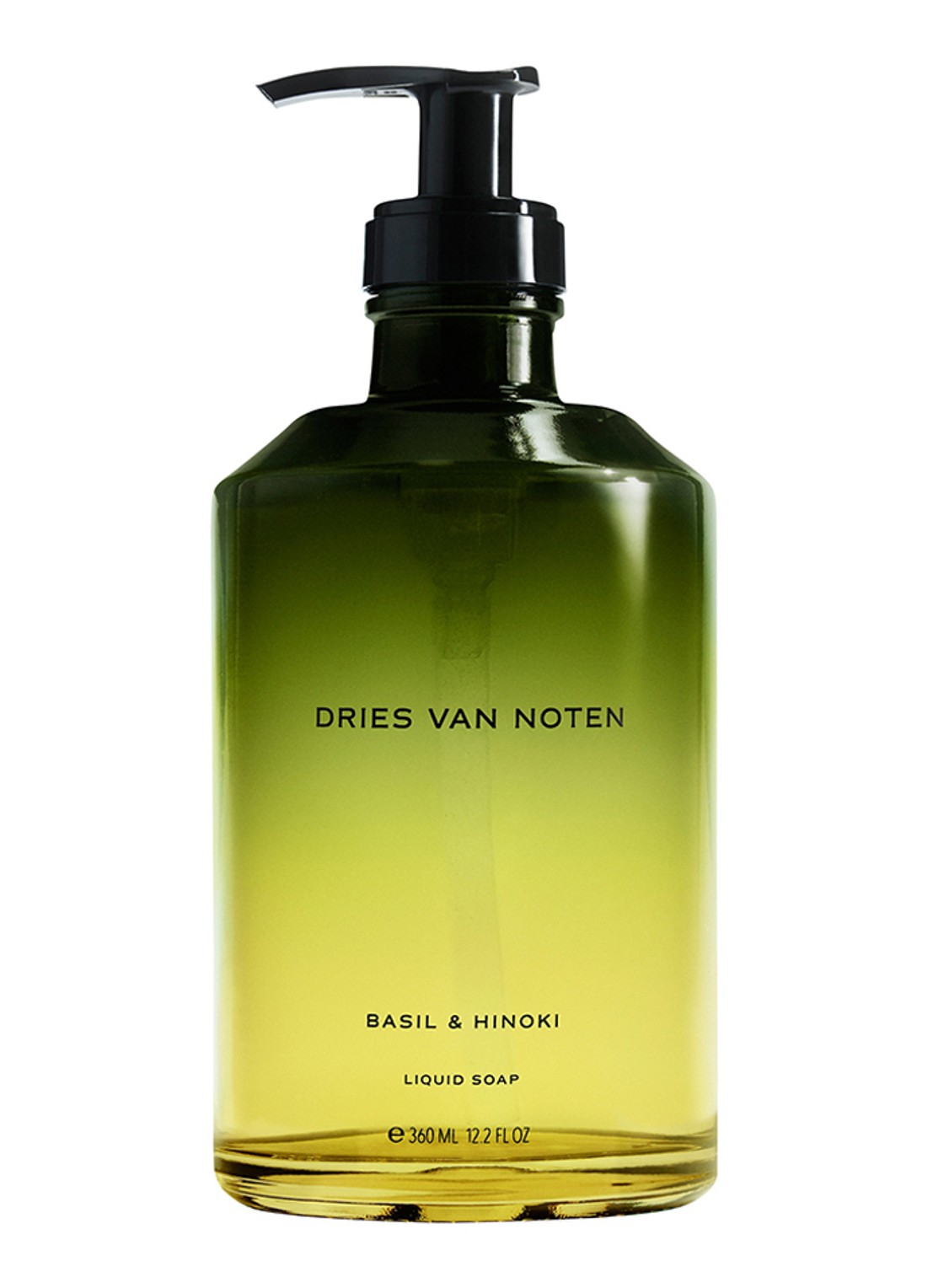 Dries Van Noten Liquid Soap Basil & Hinoki - handzeep & douchegel - voorkant undefined
