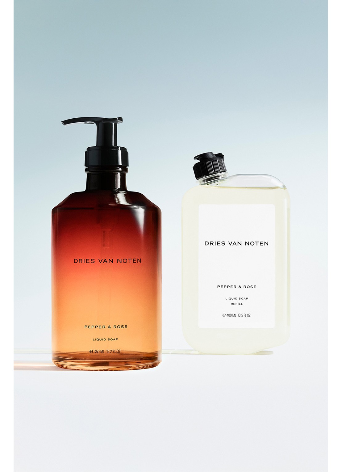 Dries Van Noten Liquid Soap Pepper & Rose Refill - handzeep navulling 400 ml - detail 2 undefined