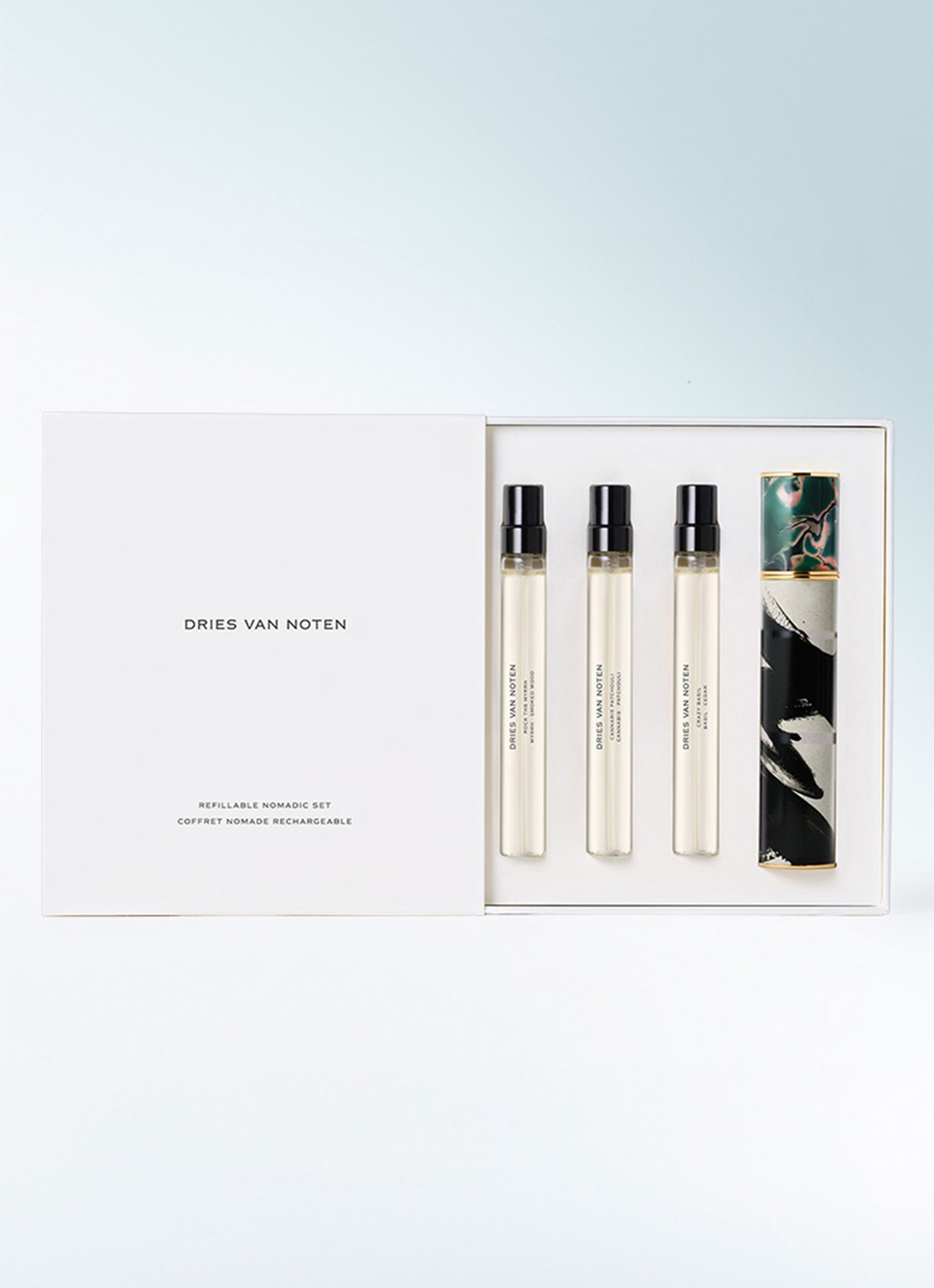Dries Van Noten Woody Nomadic Set - travel size parfumset - voorkant 5 undefined
