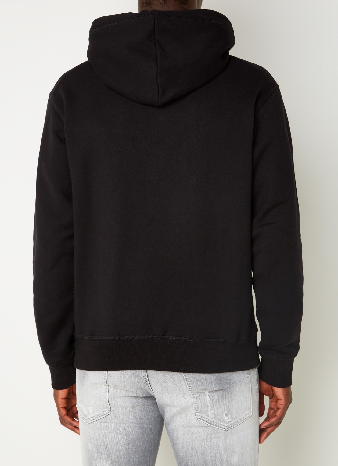 Dsquared2 Be Icon hoodie met logoprint - achterkant zwart