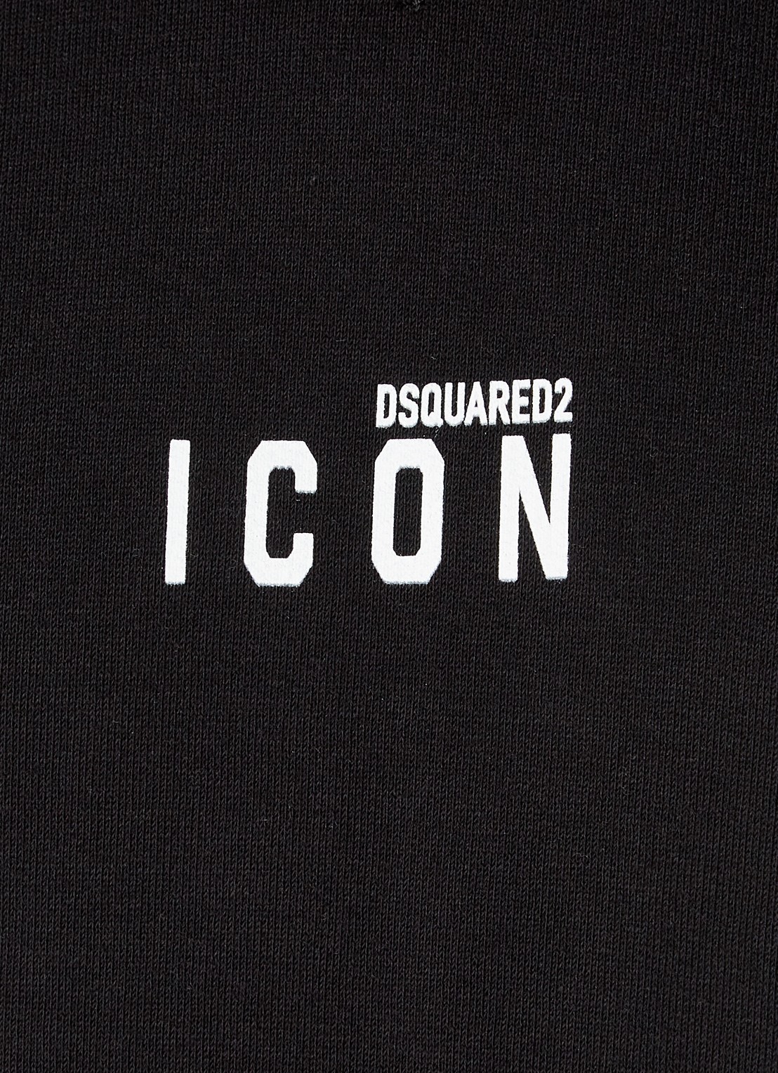 Dsquared2 Be Icon hoodie met logoprint - detail 6 zwart