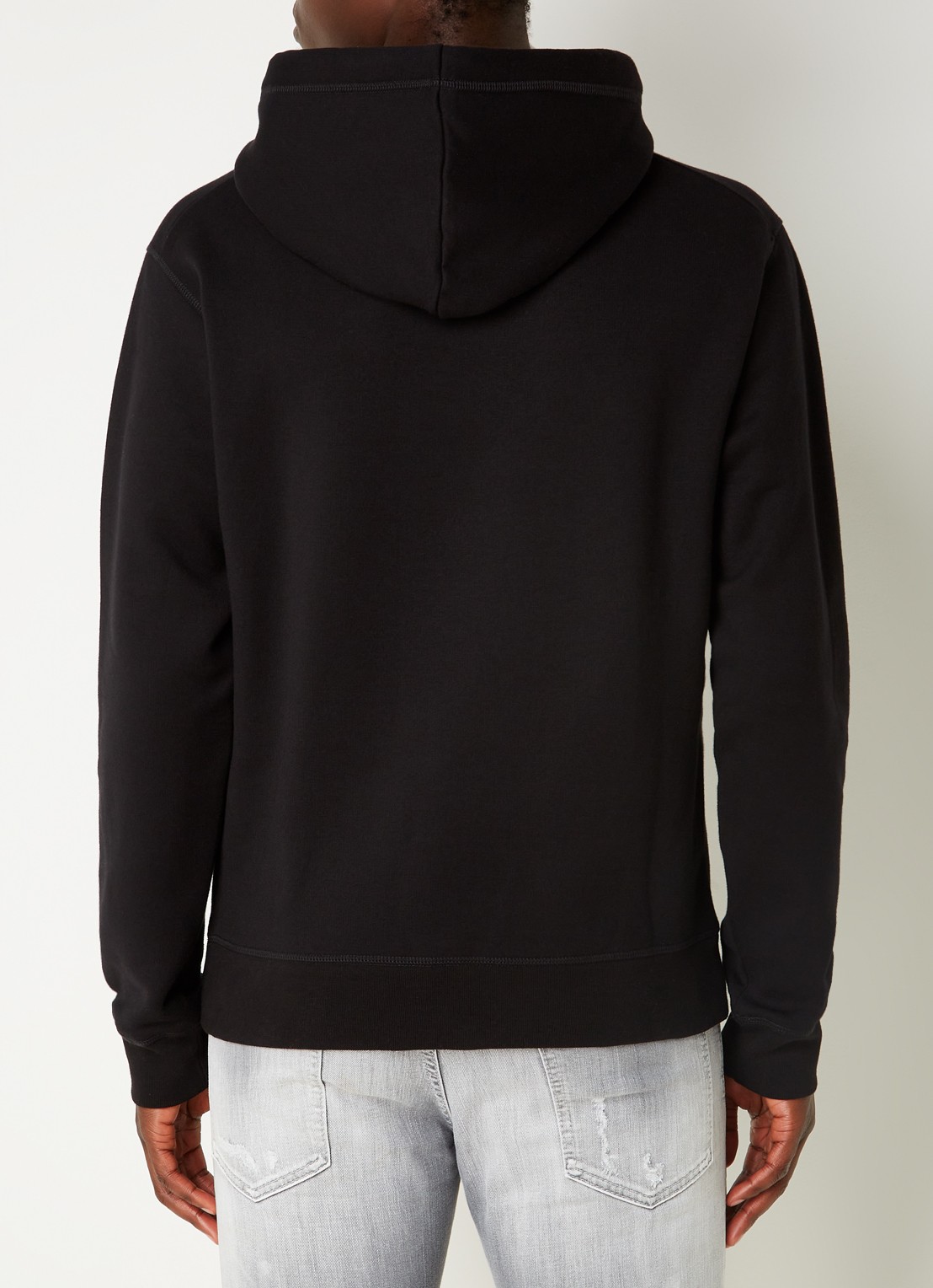 Dsquared2 Ciro Pixel Icon hoodie met logoprint - achterkant zwart