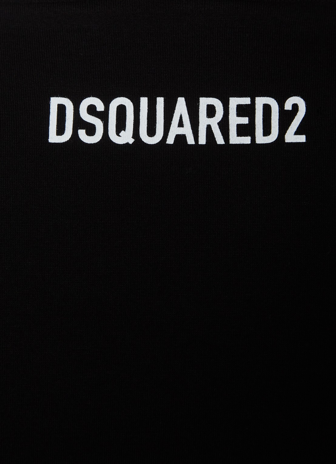 Dsquared2 Ciro T-shirt met logoprint - detail 4 zwart
