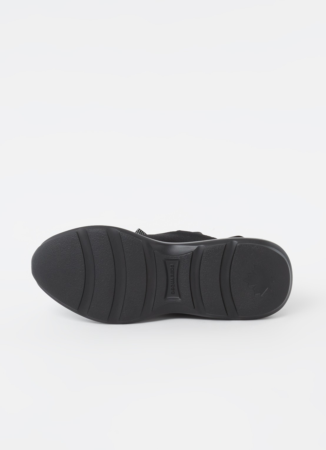 Dsquared2 Fly sneaker met mesh details  - detail 7 zwart