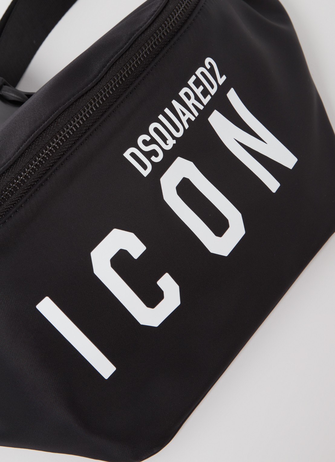 Dsquared2 Icon heuptas met logo  - detail 6 zwart