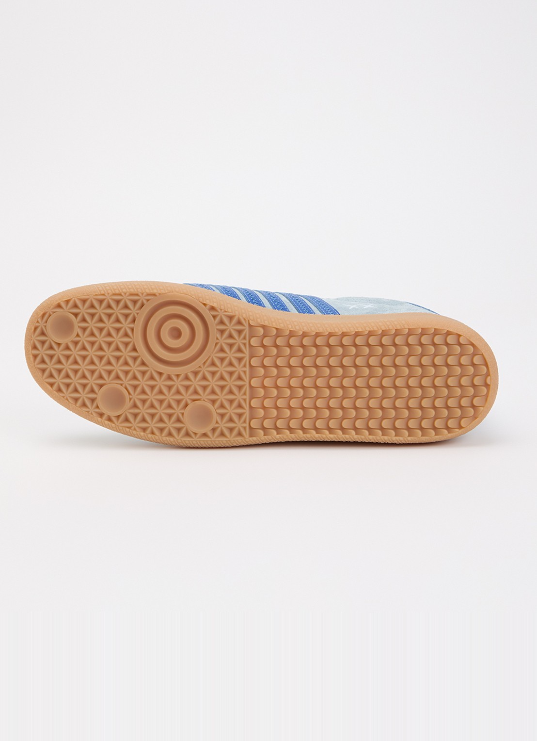 Dsquared2 Rebels sneaker van suède met kalfsleren details - detail 4 lichtblauw