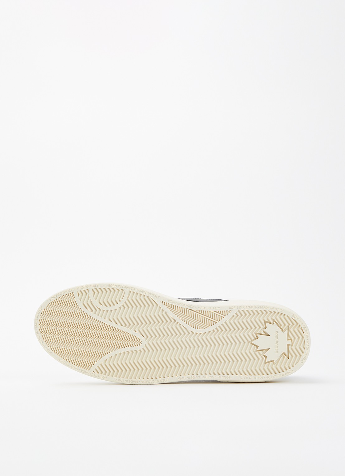 Dsquared2 Rider sneaker van kalfsleer - detail 5 wit