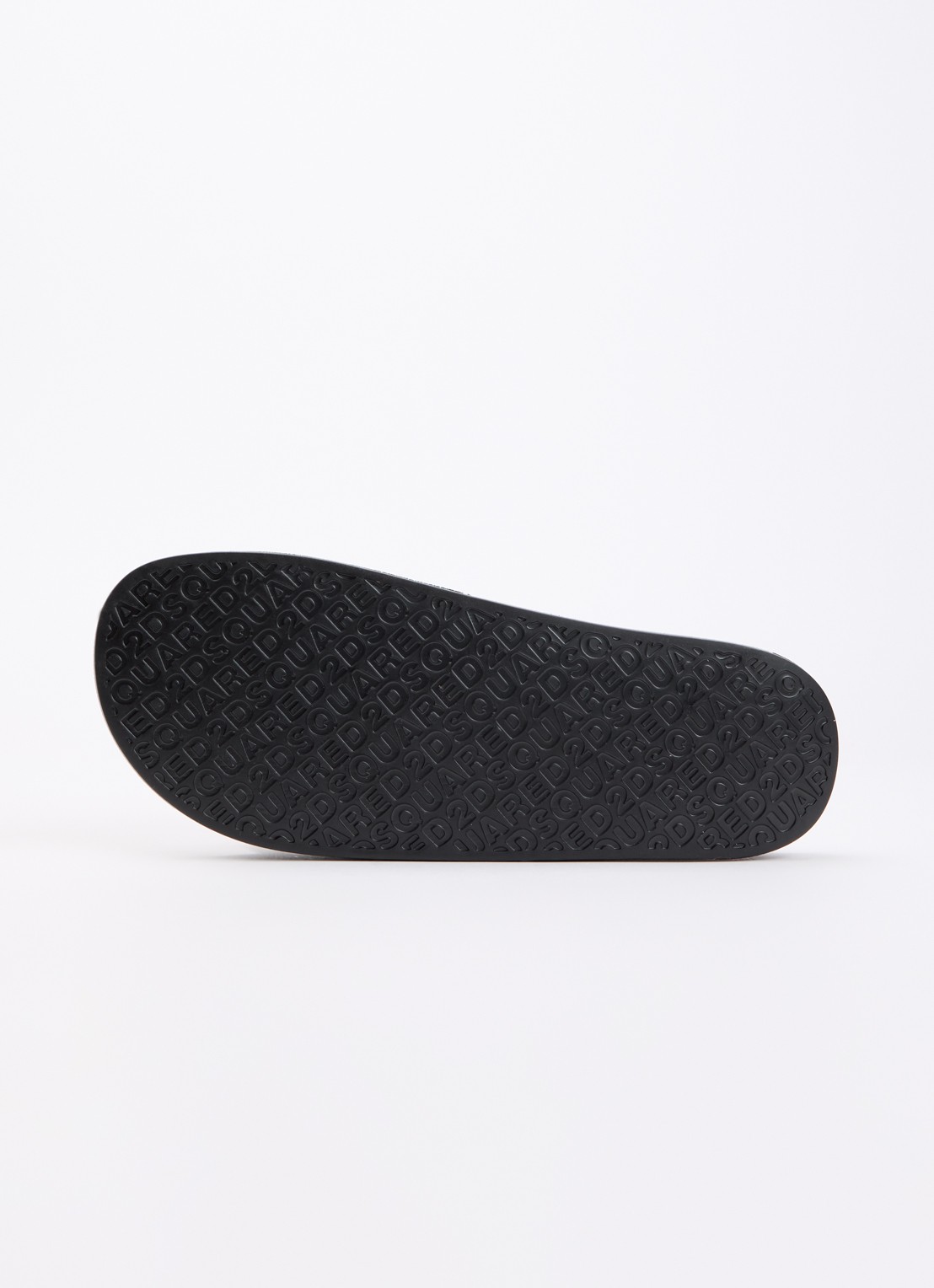Dsquared2 Slipper met logo  - detail 4 zwart