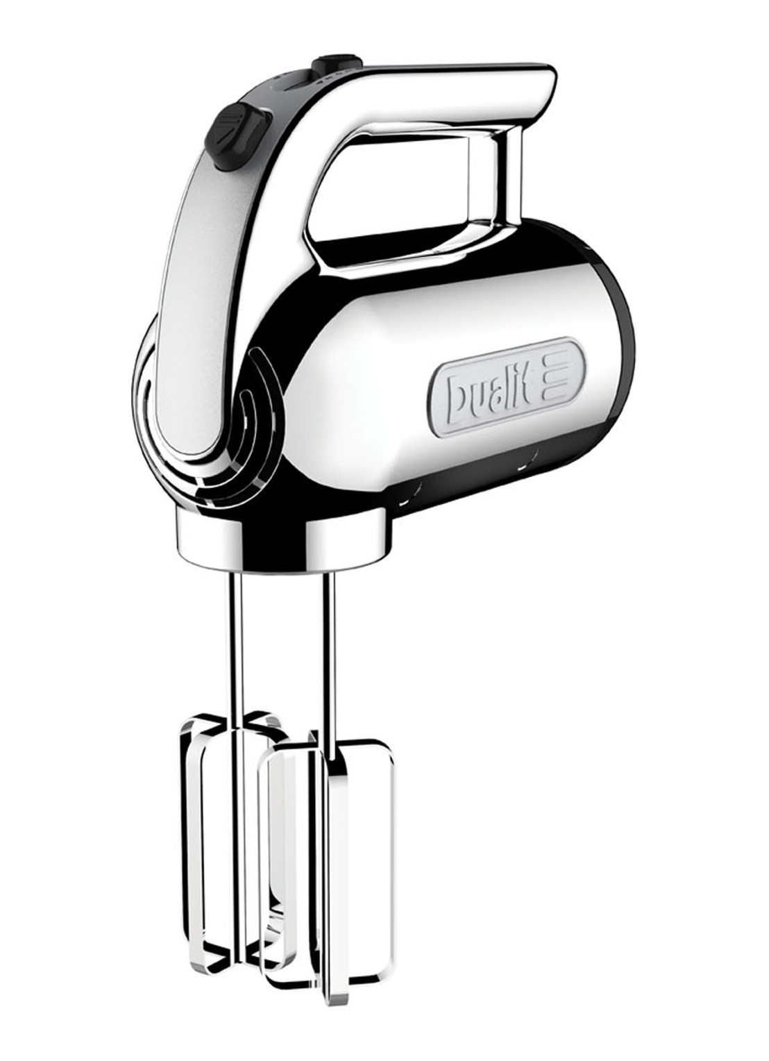 Dualit D89320 handmixer - voorkant 2 roestvrijstaal