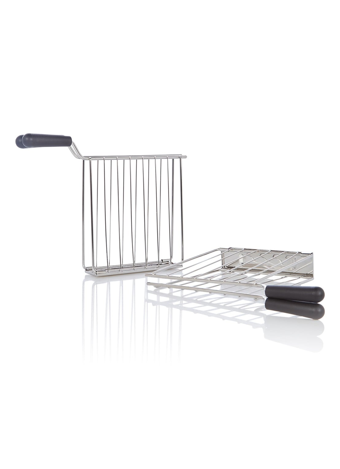 Dualit Lite toaster Architect tostiklem set van 2 - voorkant roestvrijstaal