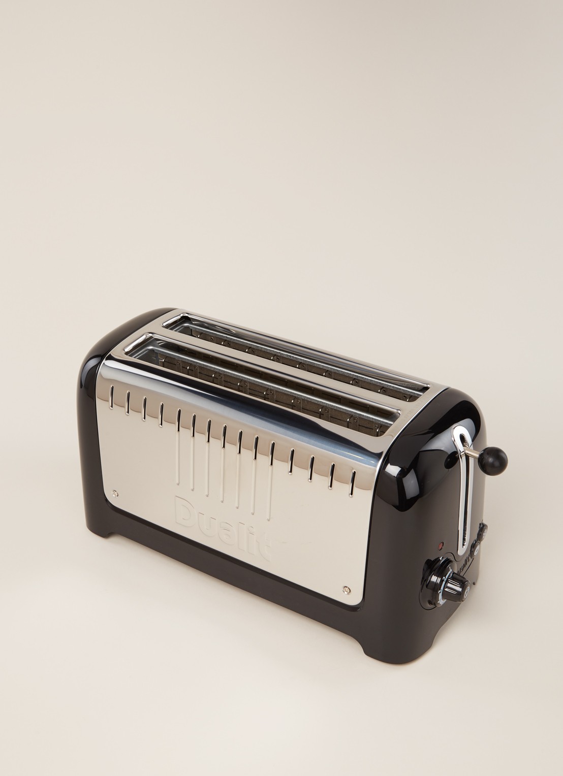 Dualit Long Slot Light broodrooster 46025 - voorkant 2 zwart