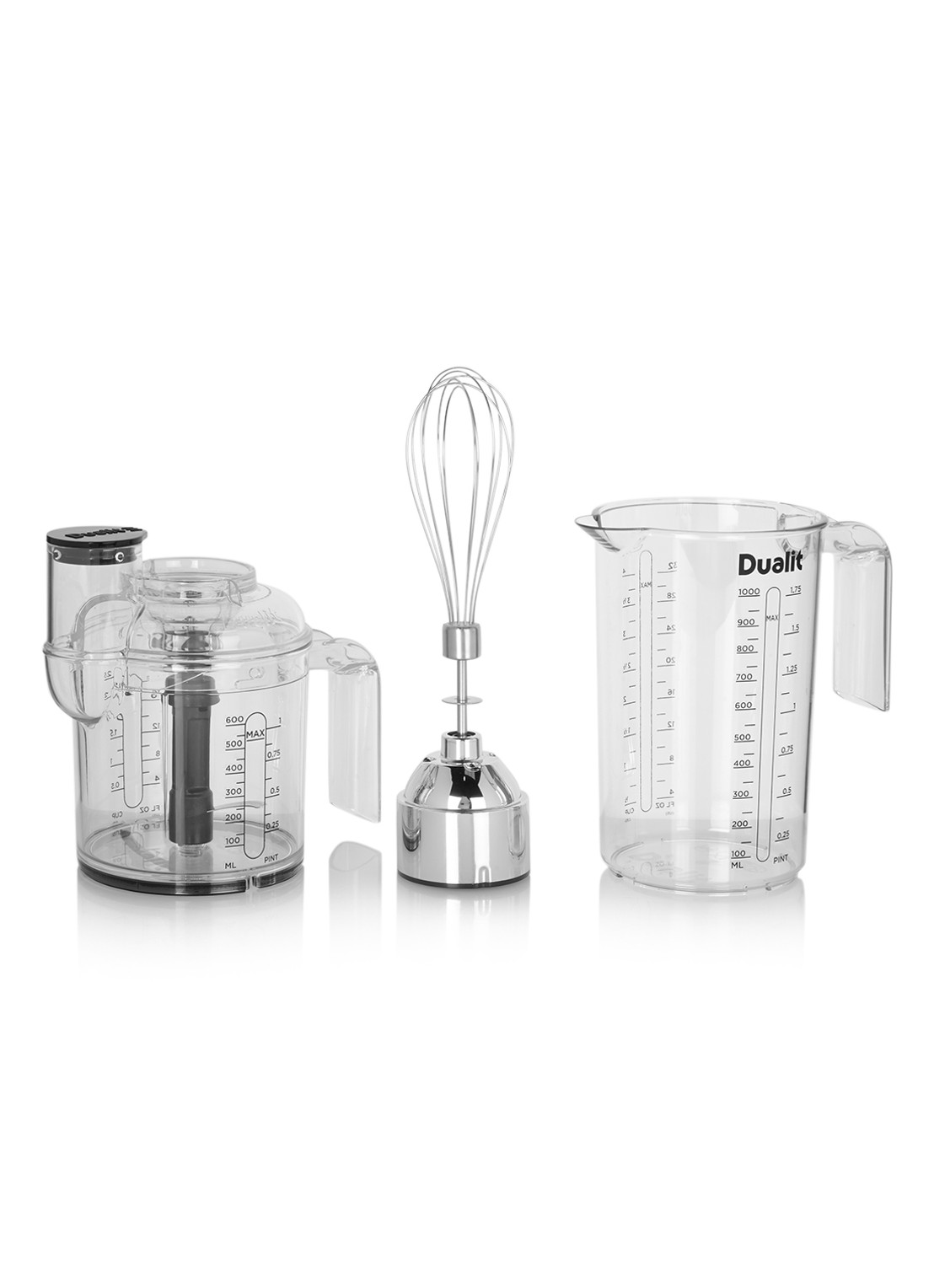 Dualit Staafmixer - detail roestvrijstaal