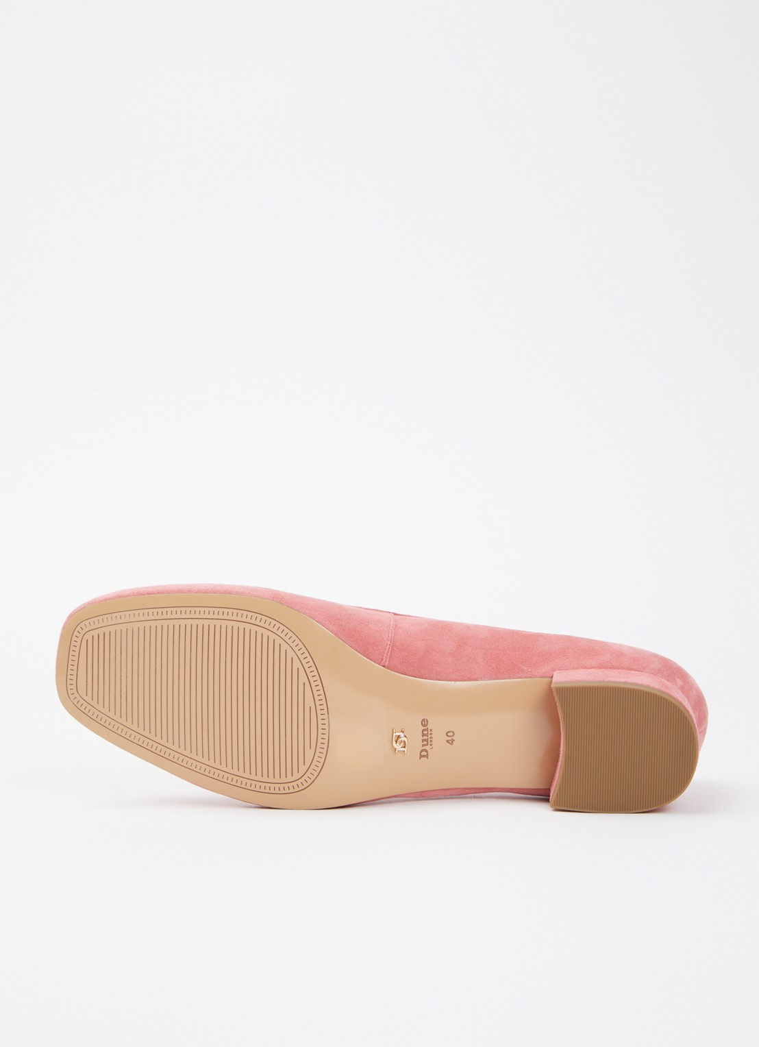 Dune London Approve ballerina met logo  - detail 5 roze