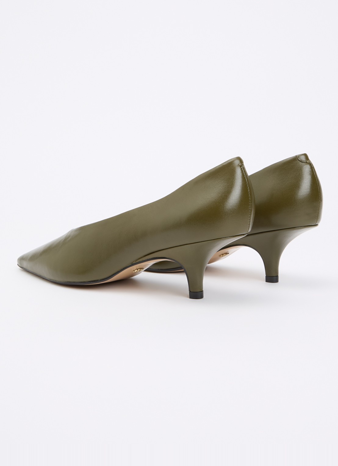 Dune London Audio pump van leer - achterkant 5 groen