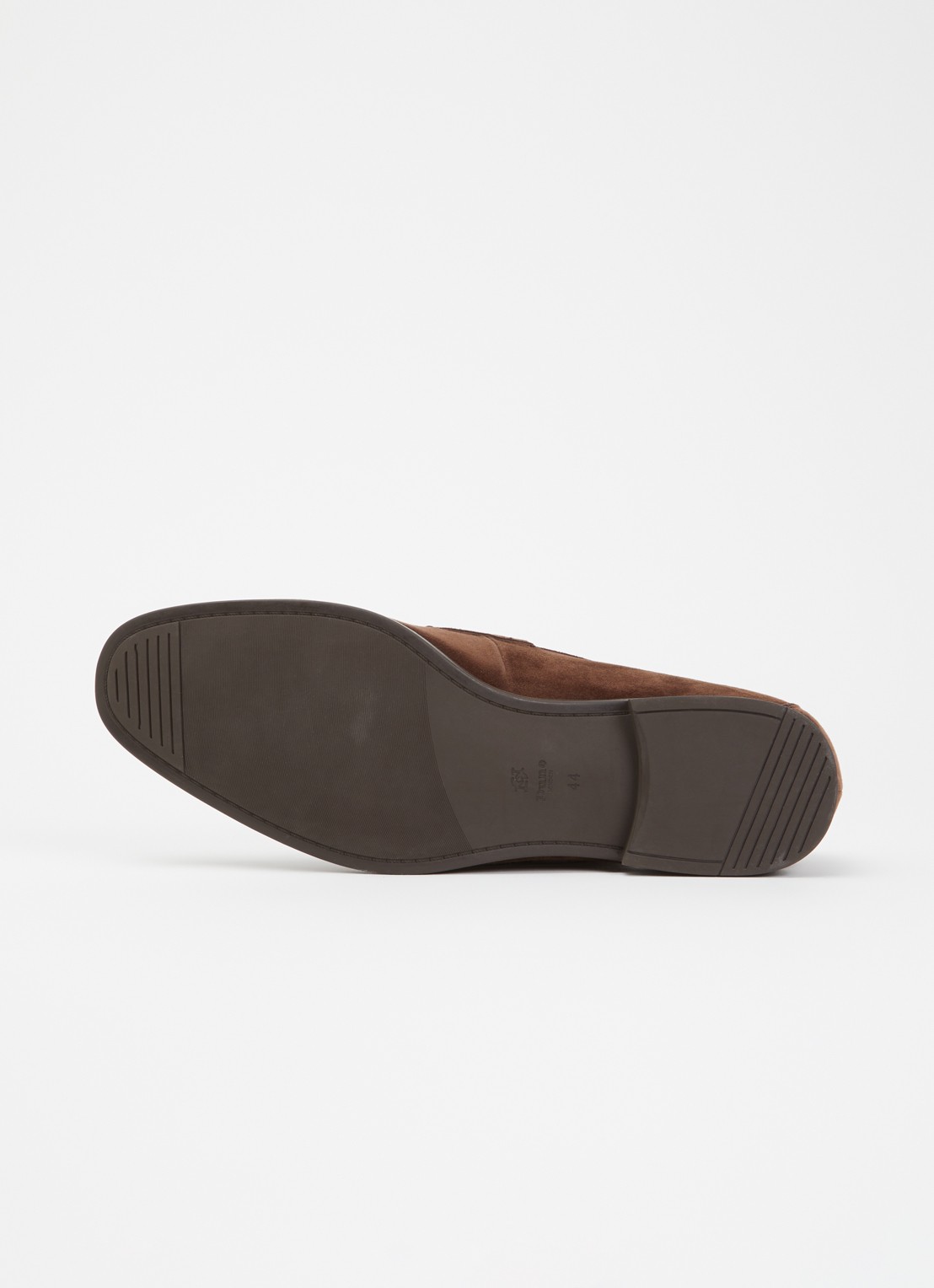 Dune London Barclays loafer van suéde  - detail 4 bruin