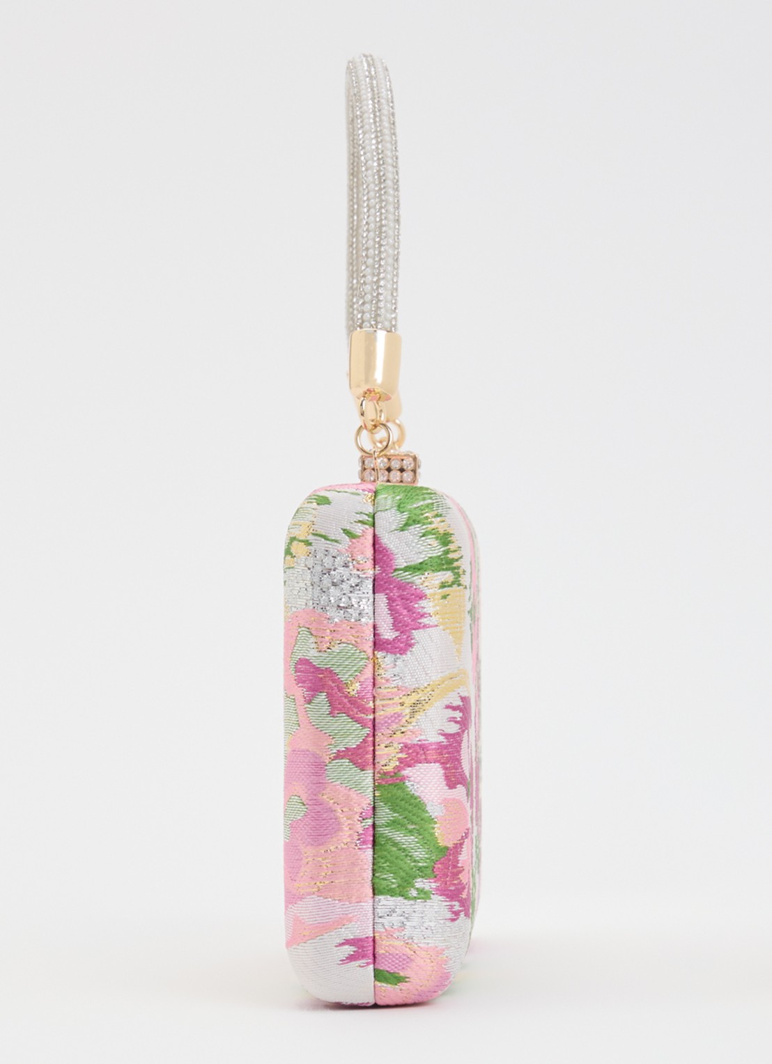 Dune London Beaut clutch met afneembare schouderriem - detail 4 lichtroze