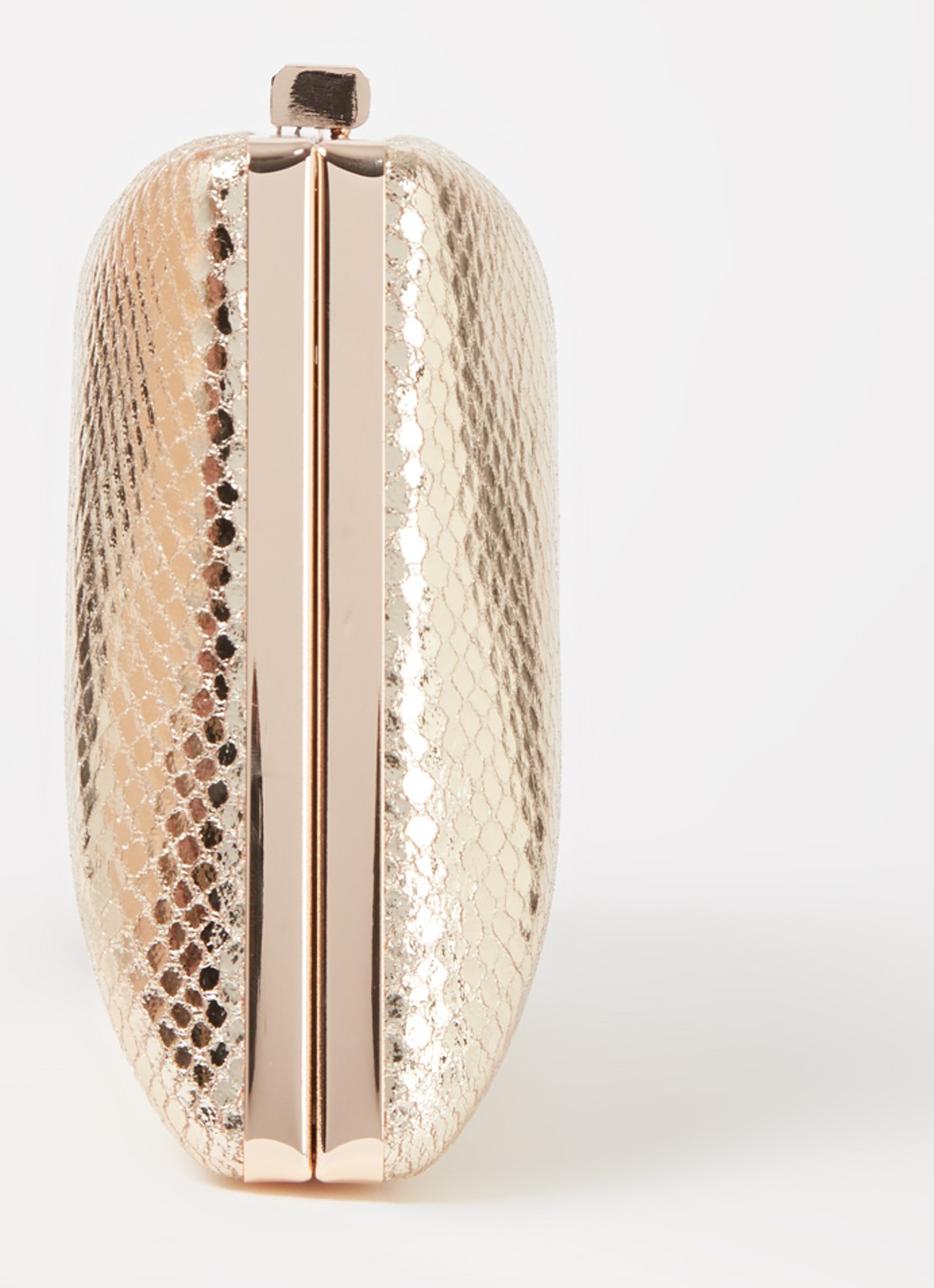 Dune London Bellaria clutch met afneembare schouderriem - detail 8 goud