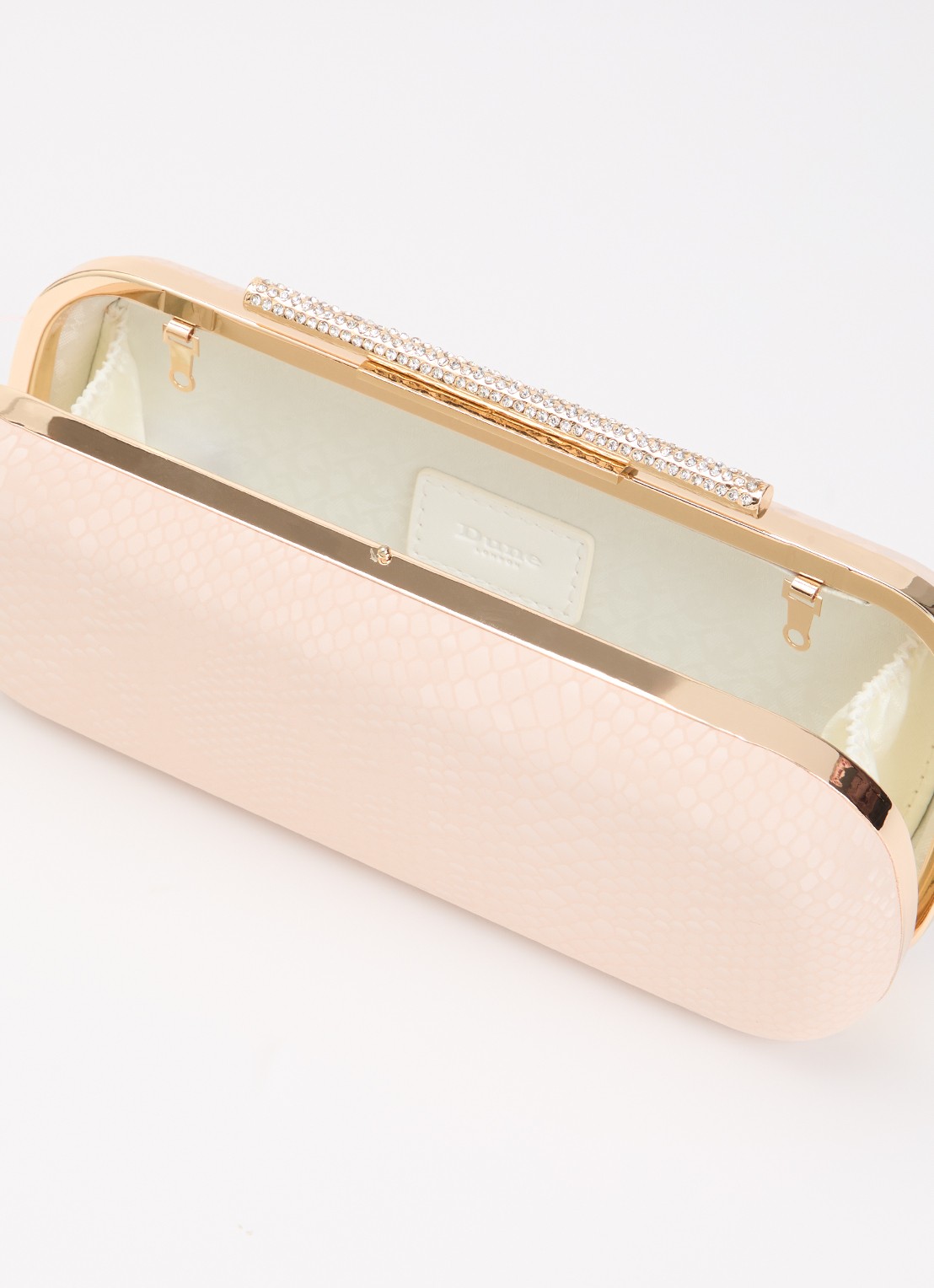 Dune London Body clutch - detail lichtroze