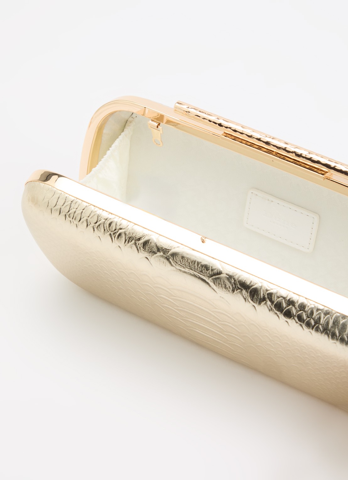 Dune London Body clutch - detail roségoud