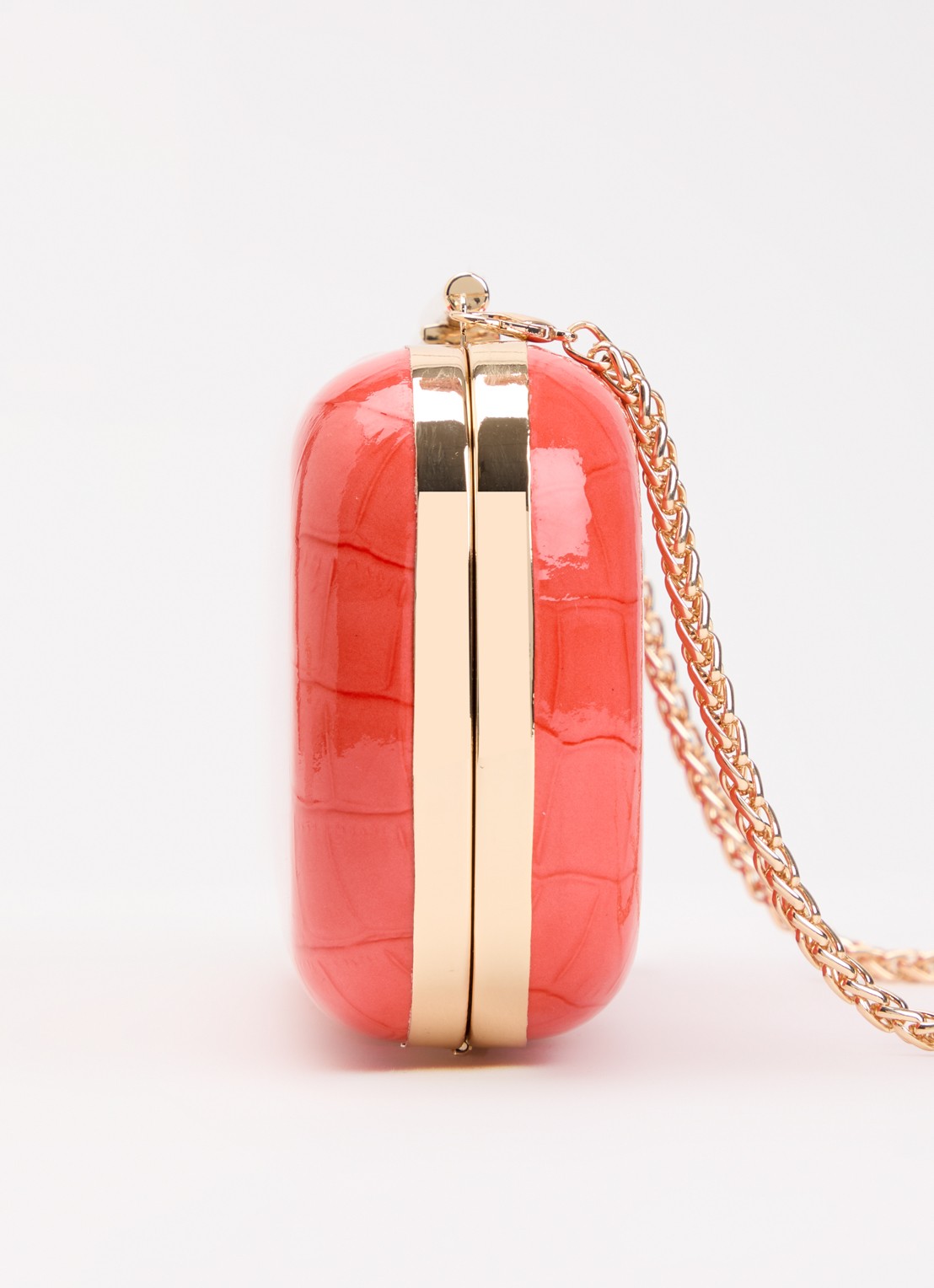Dune London Body clutch - detail 4 koraalroze