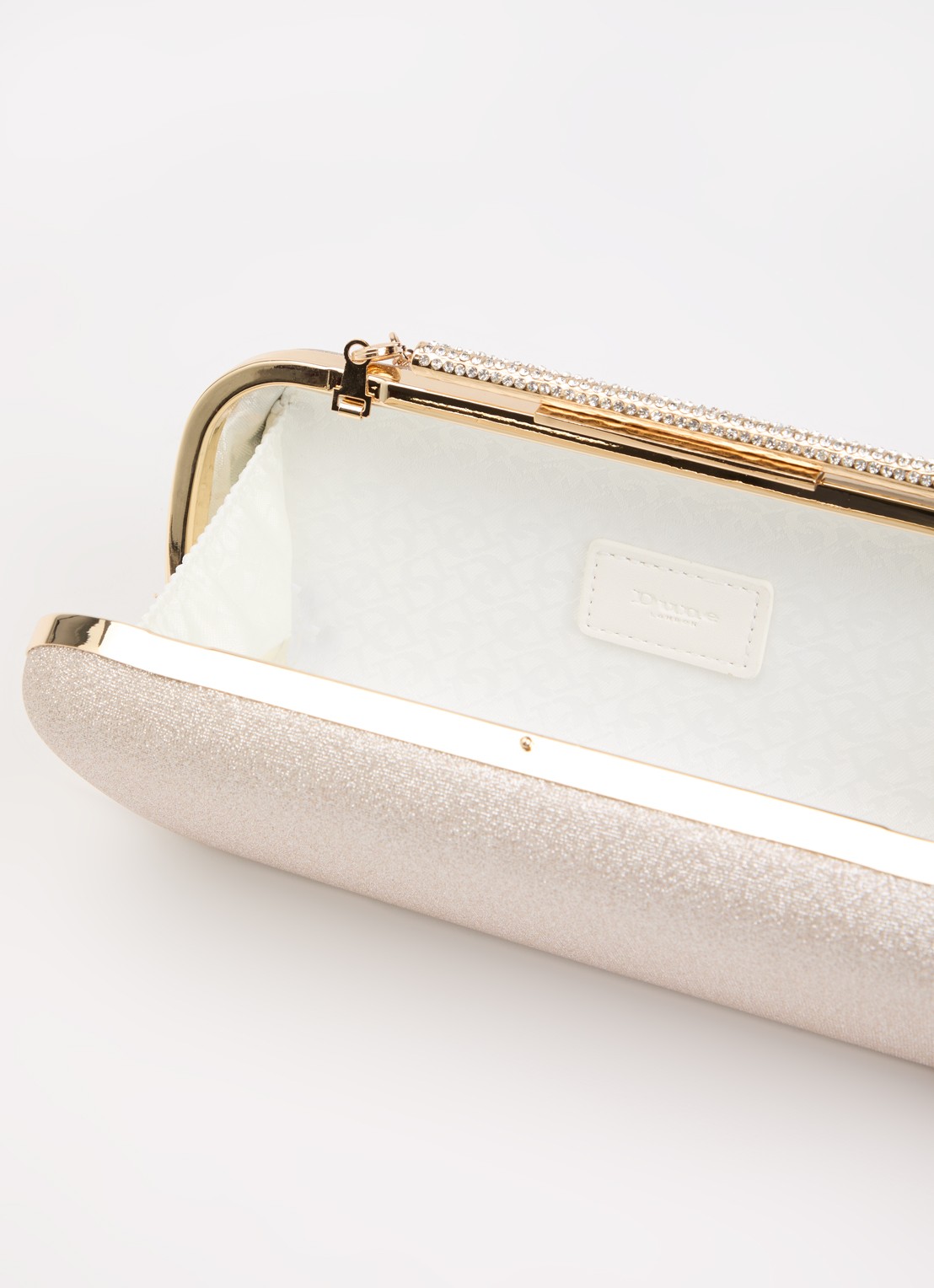 Dune London Body clutch - detail 3 roségoud