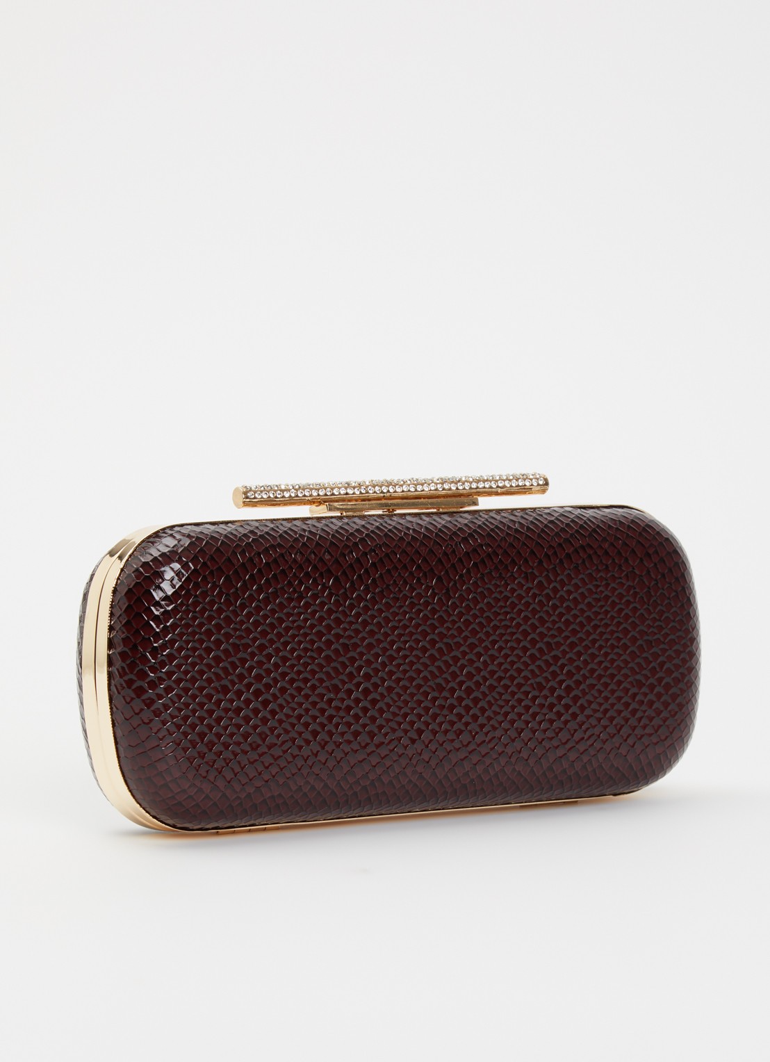 Dune London Body clutch - achterkant 4 bordeauxrood