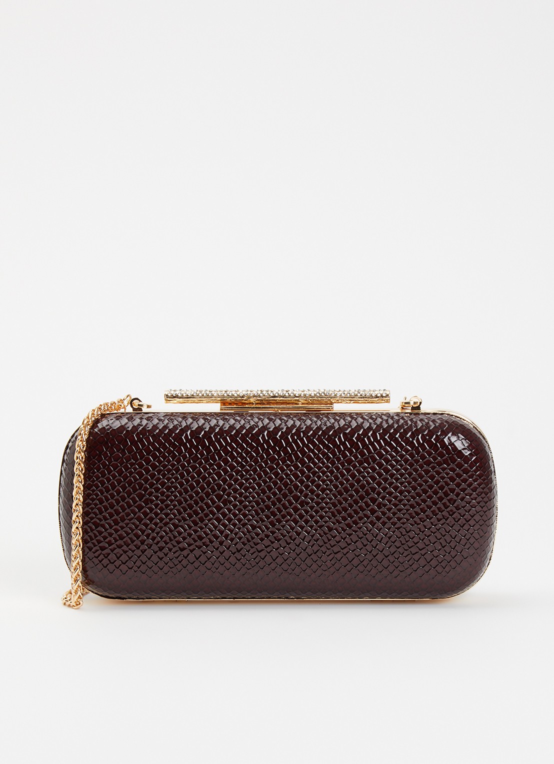 Dune London Body clutch - voorkant 5 bordeauxrood
