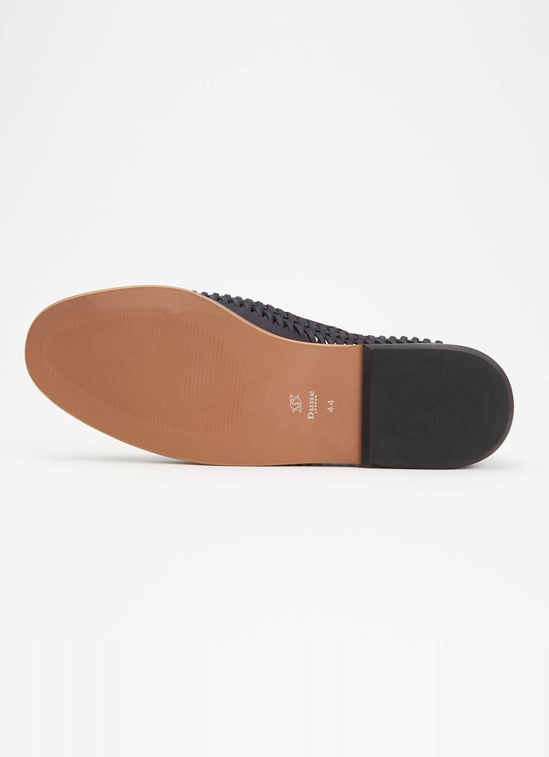Dune London Brinkle bootschoen van nubuck - detail 4 donkerblauw