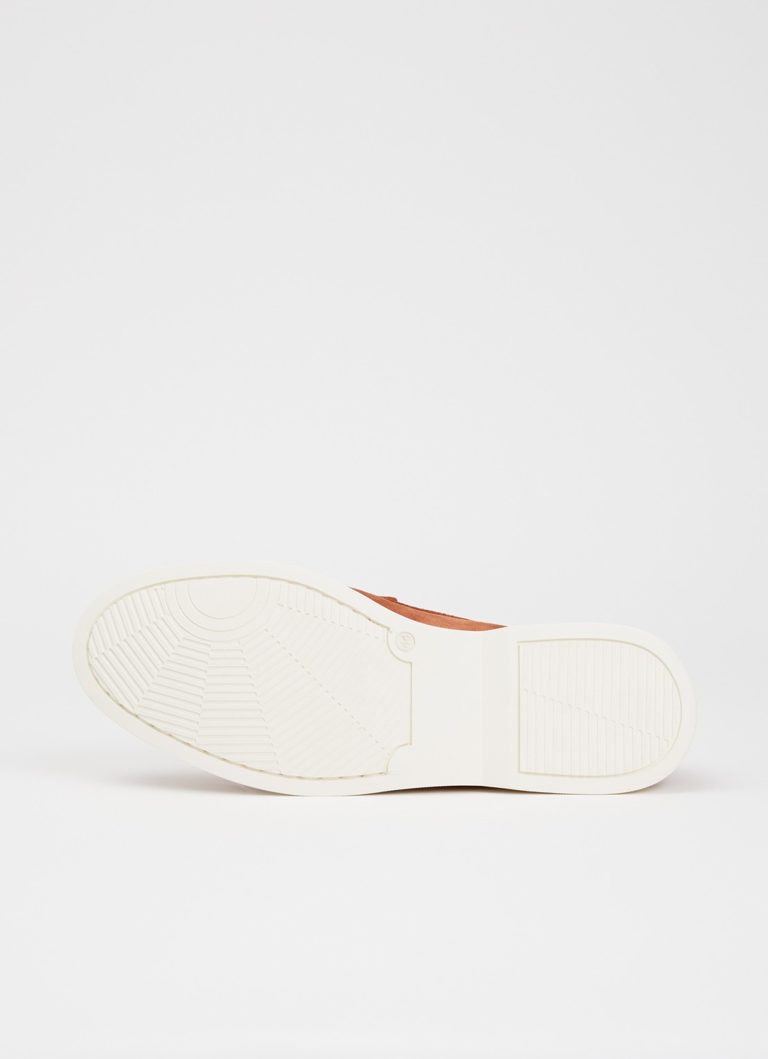 Dune London Buftonn loafer van suède  - detail 5 roodbruin