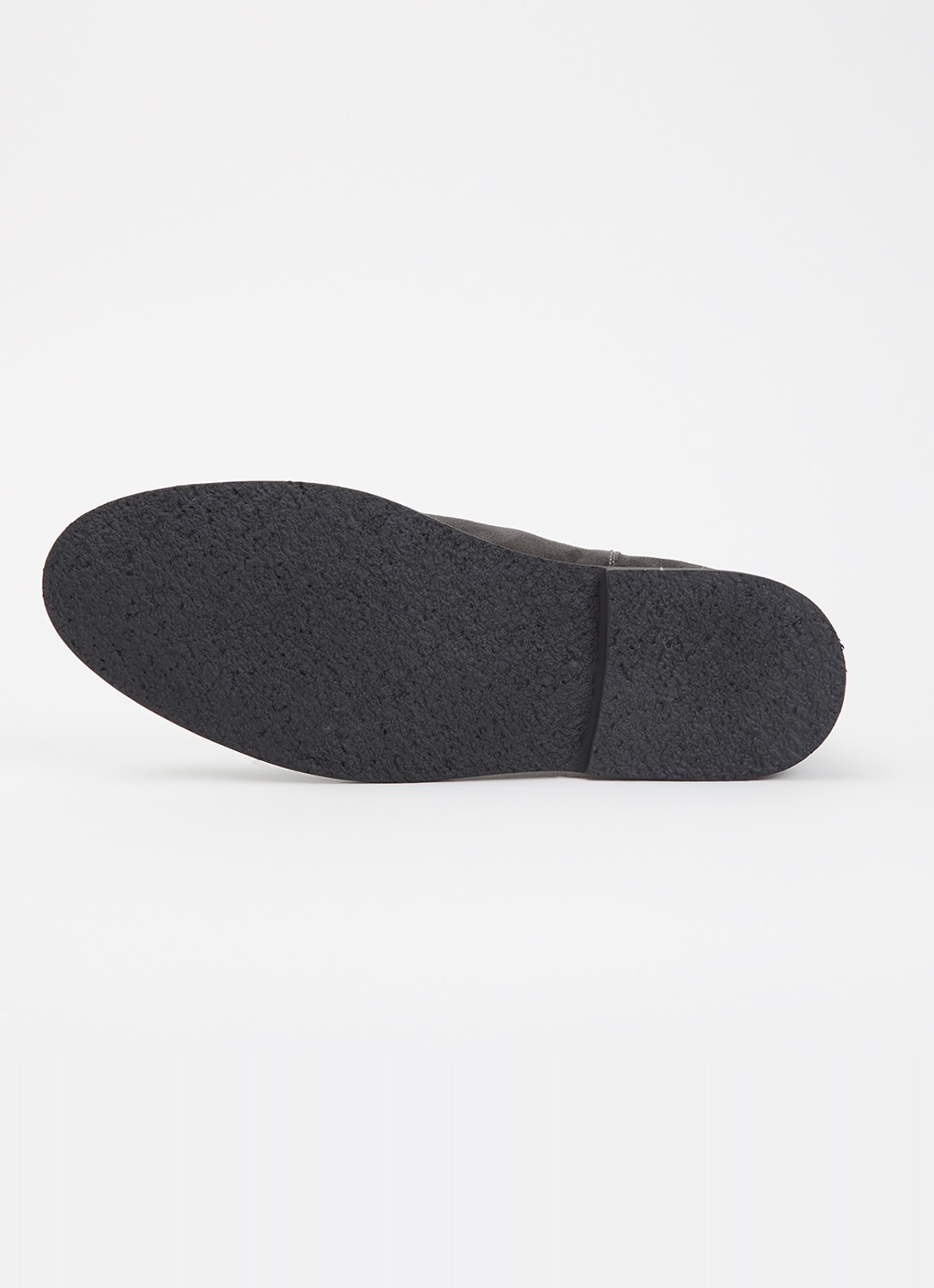 Dune London Cashy chelsea boot van suède - detail 3 grijs