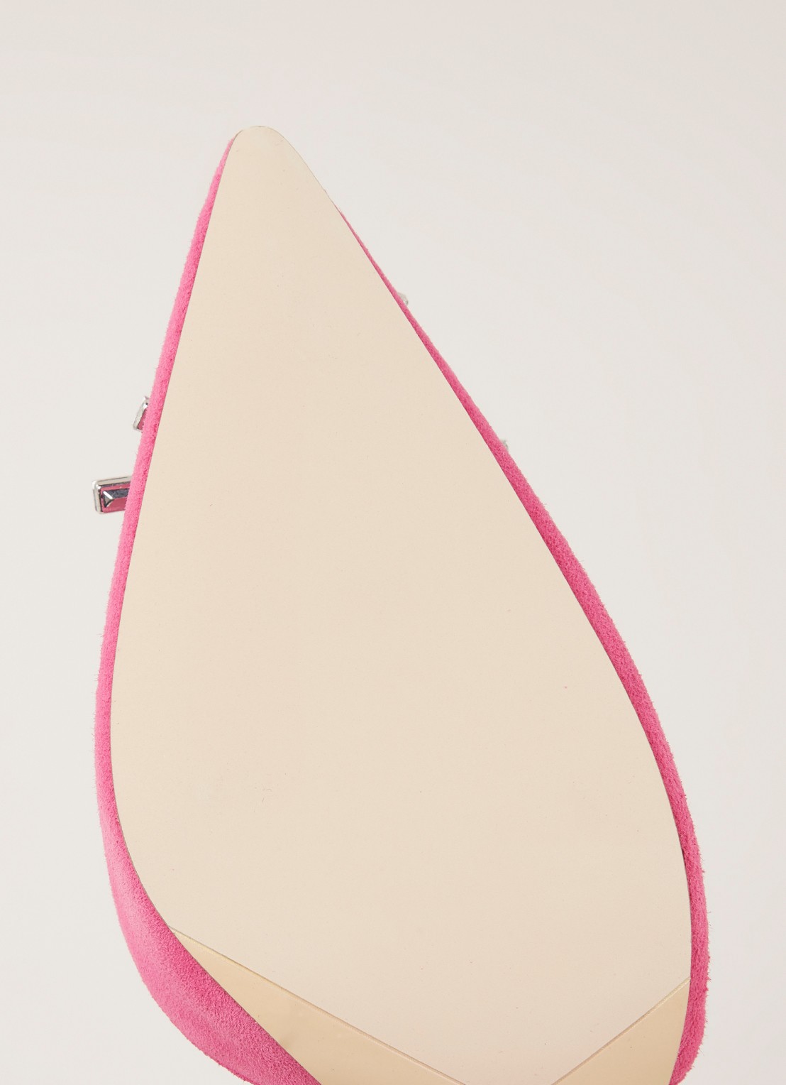 Dune London Casis slingback van suède - detail 3 roze