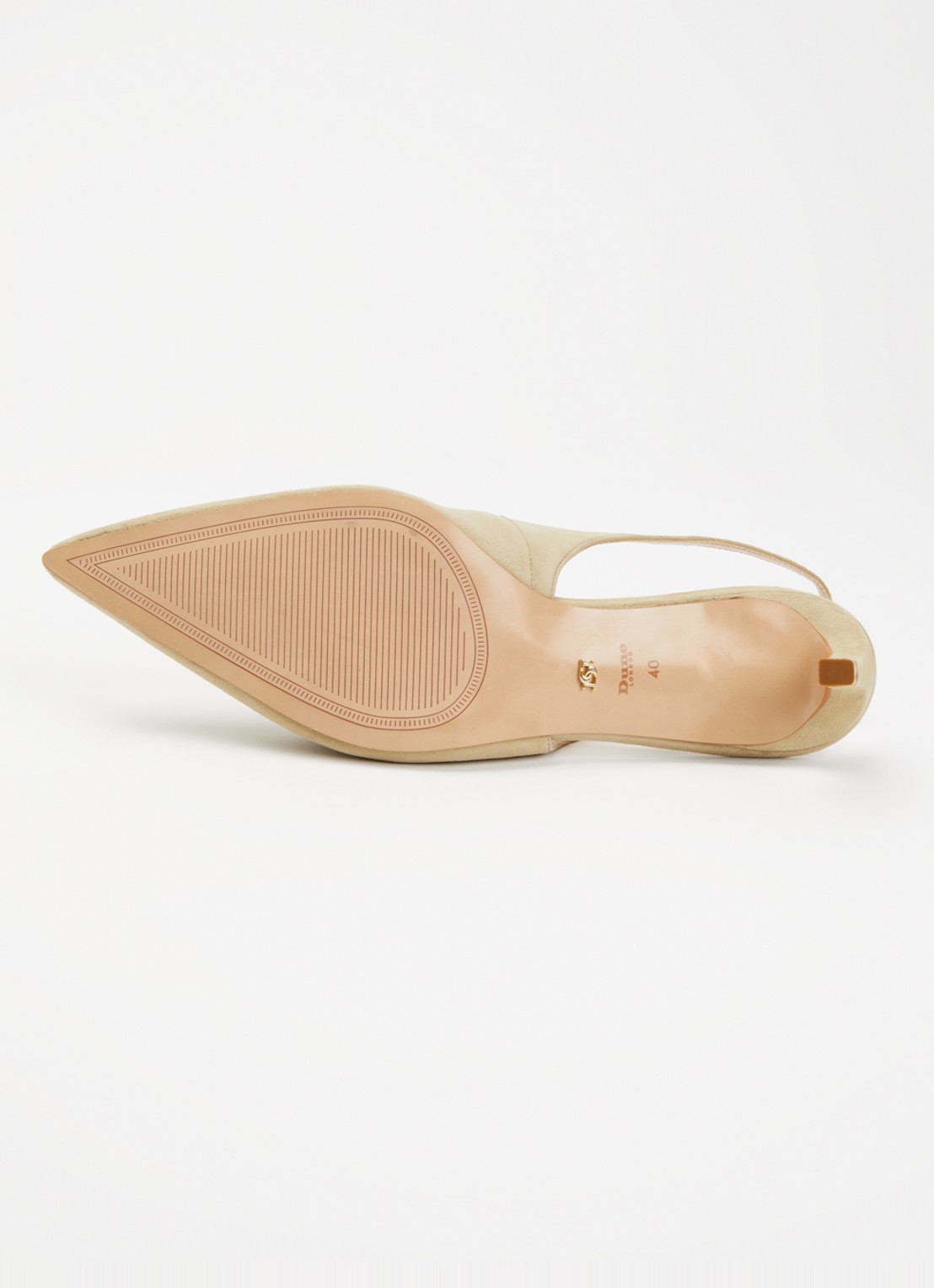 Dune London Celinna slingback van lakleer - detail 3 lindegroen