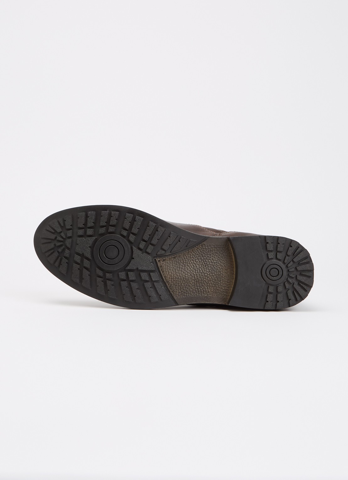 Dune London Champy chelsea boot van leer - detail 4 donkerbruin