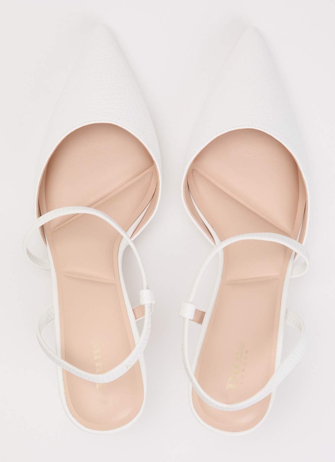 Dune London Charming slingback - detail 3 wit