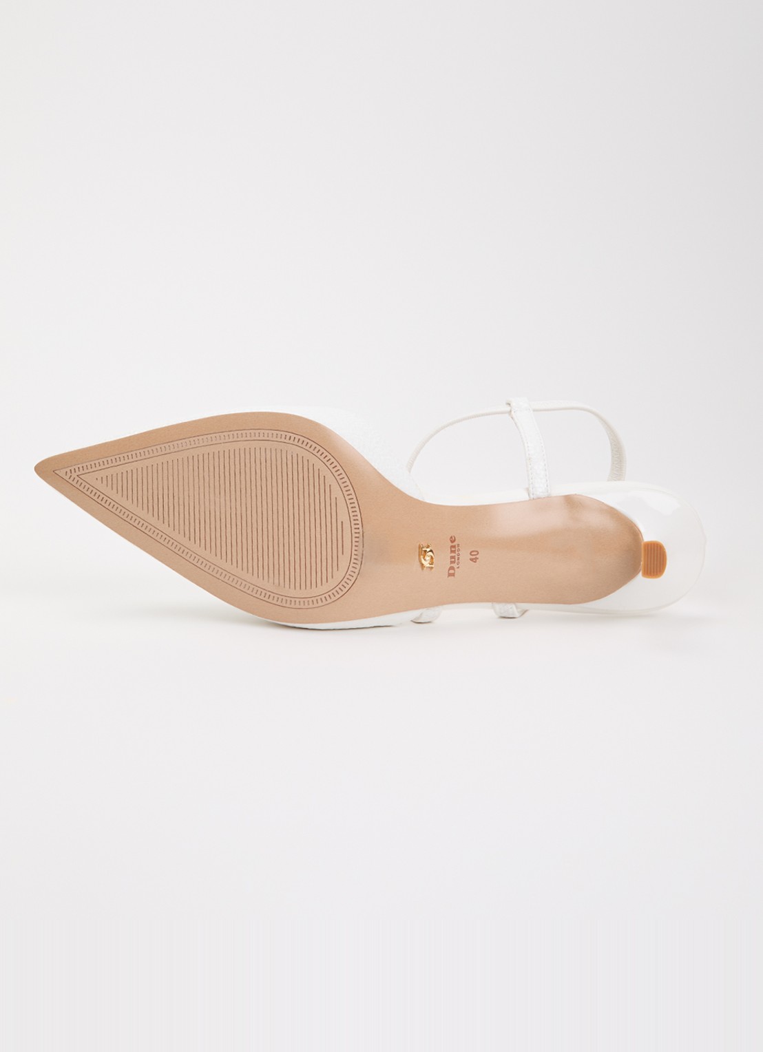 Dune London Charming slingback - detail 4 wit
