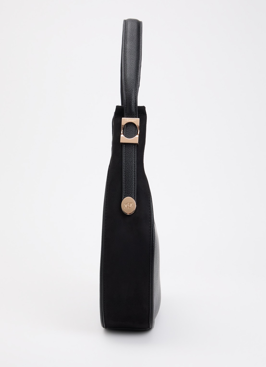 Dune London Dedicated schoudertas met logo - detail 4 zwart