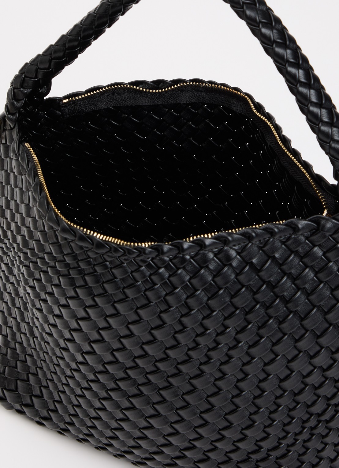 Dune London Deliberate M handtas met afneembare schouderriem en uitneembaar etui - detail 2 zwart