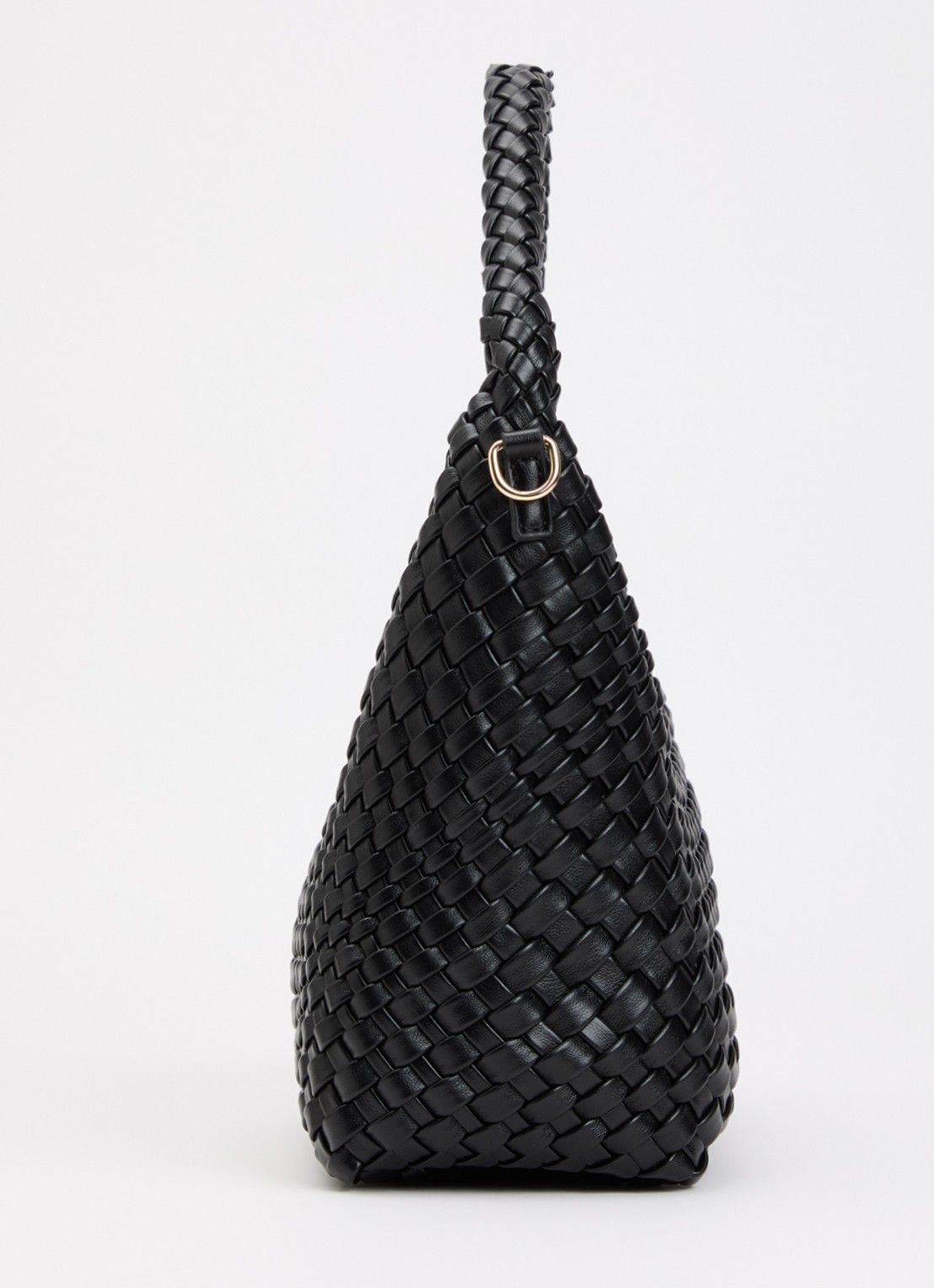 Dune London Deliberate M handtas met afneembare schouderriem en uitneembaar etui - detail 3 zwart