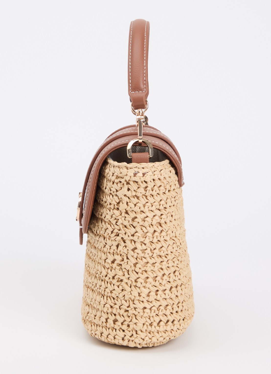 Dune London Dimple handtas met leren details en afneembare schouderriem - detail 4 rood