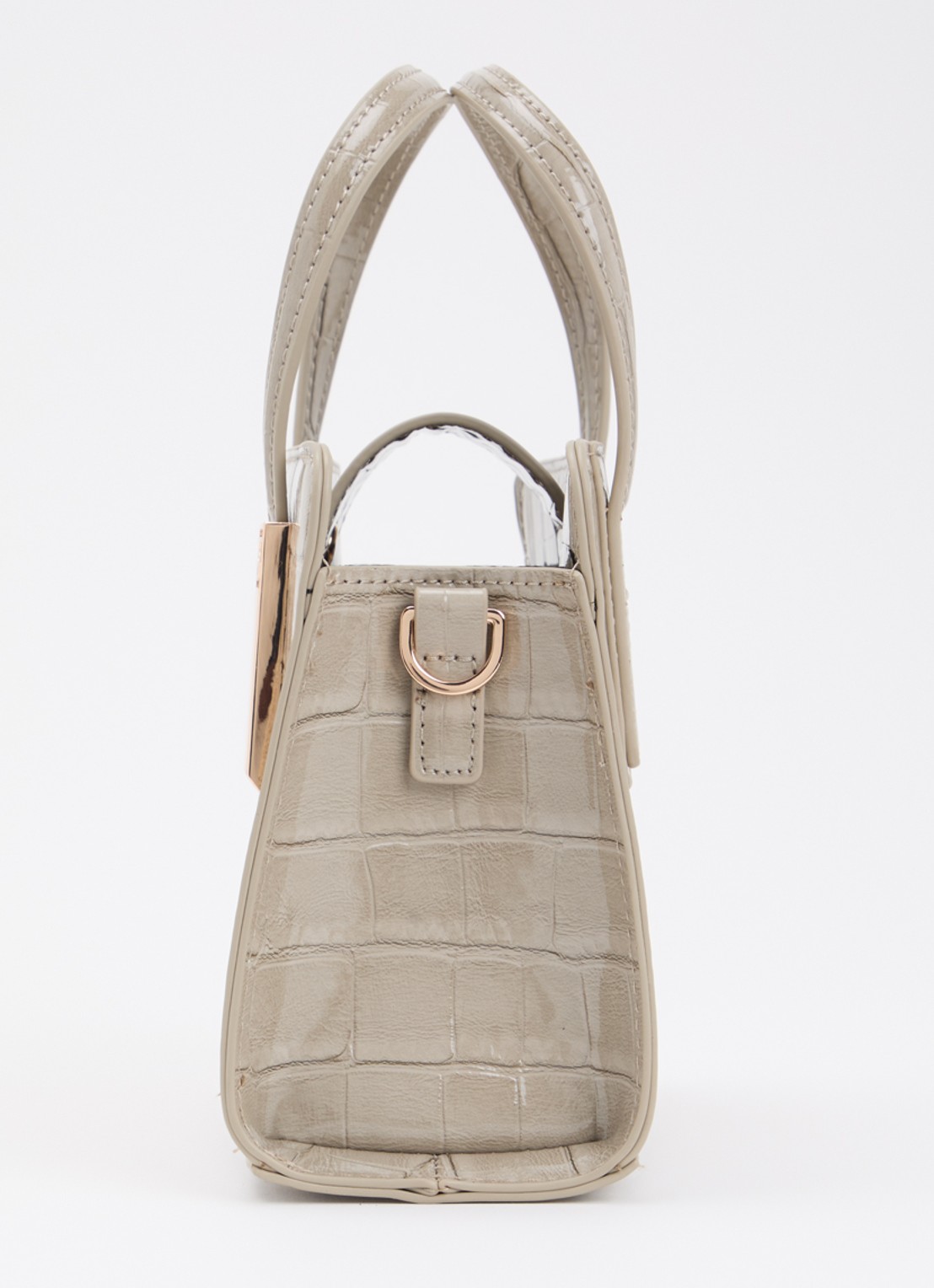 Dune London Dinkeydenbey handtas met afneembare schouderriem  - detail 2 grijs