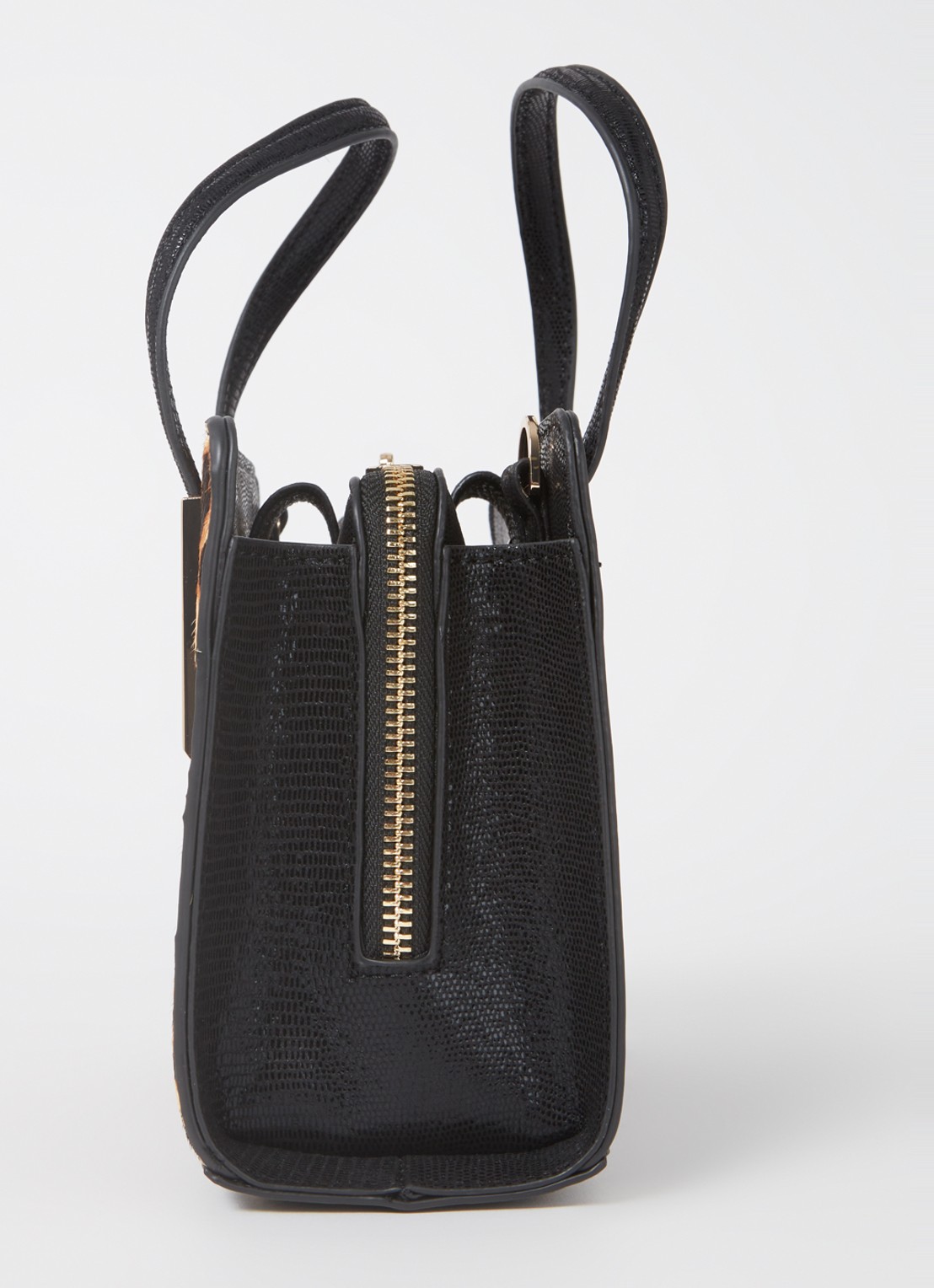 Dune London Dinkydenbeigh handtas met afneembare schouderriem  - detail 2 bruin