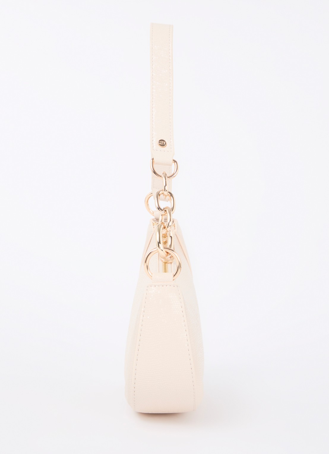 Dune London Direction schoudertas met kettingdetail - detail 4 creme