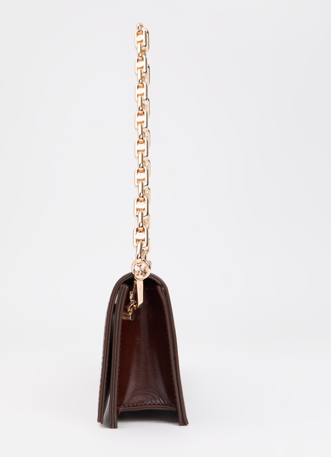 Dune London East To West Long clutch met crocostructuur - detail 4 bruin